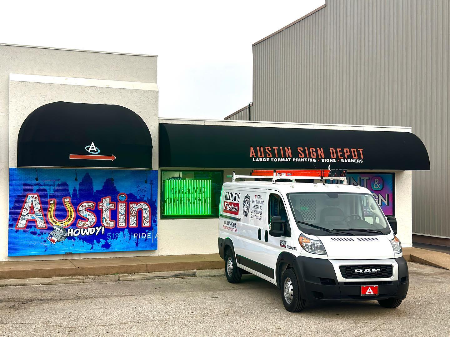 Austin sign depot store in Austin